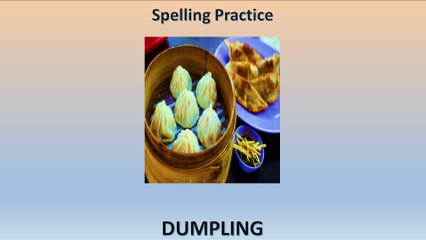 Let us Practice the Spelling a bit longer. Clip No. 1