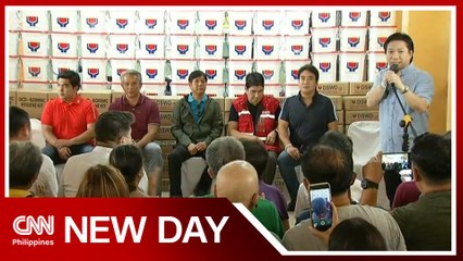 Marcos leads relief distribution in Noveleta | New Day