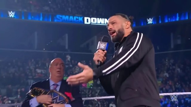 This is the end of Roman Reigns WWE 2022 The Rock is back and attacks his cousin Roman Reigns ( 720 X 1280 )