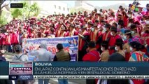 Bolivia: Sectores sociales expresan su rechazo a huelga indefinida promovida desde Santa Cruz