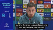 Spurs 'have to deal' with 'emotional' Conte absence in Marseille - Hojbjerg