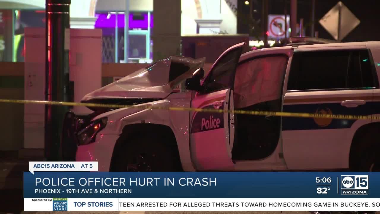 Phoenix police officer, one other hospitalized...