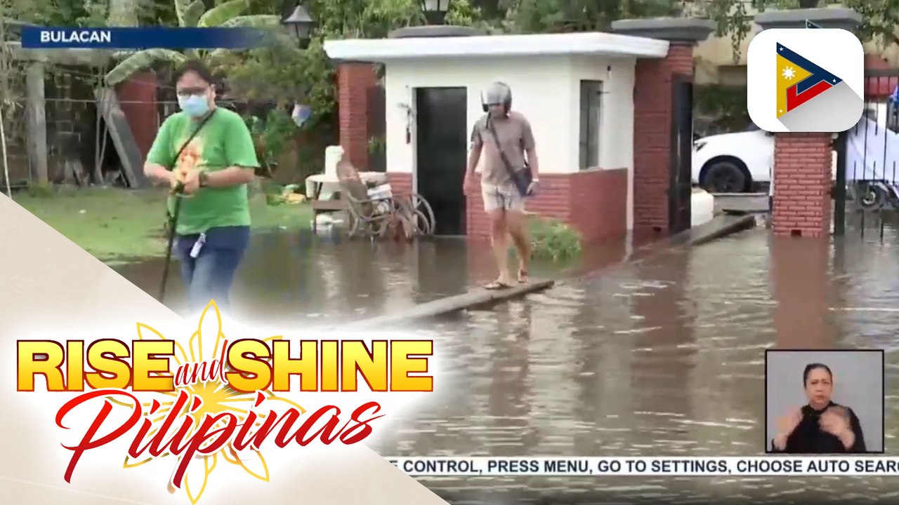 Ilang sementeryo sa Bulacan, nananatili pa ring lubog sa baha