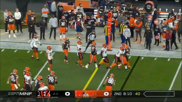 Cincinnati Bengals vs. Cleveland Browns Full Highlights 2nd QTR _ NFL Week 8_ 2022