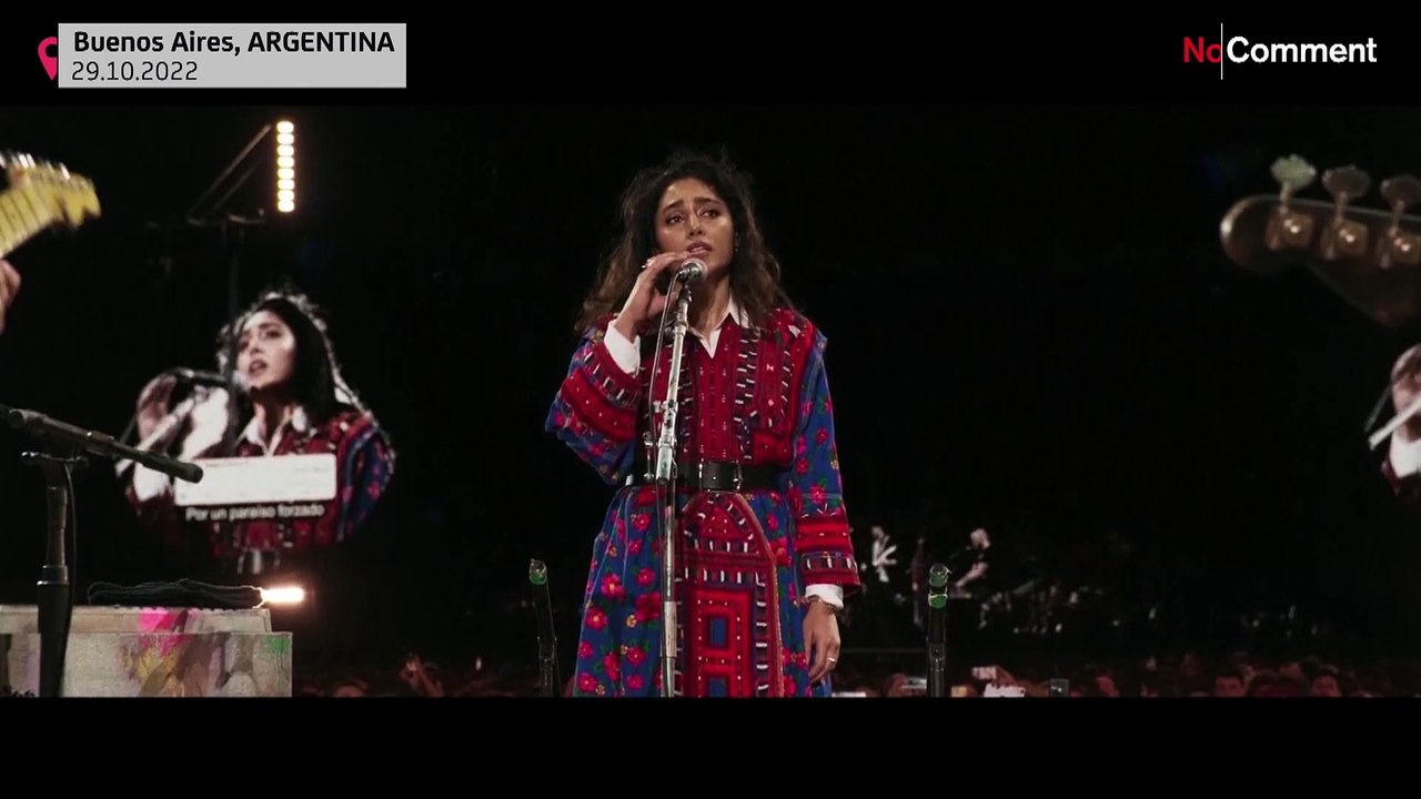 Solidarität mit iranischem volk: coldplay performen protestsong