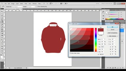 Cara desain mockup jaket menggunakan photoshop