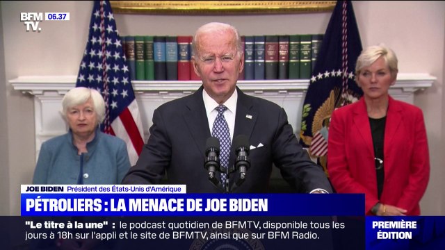 Leurs profits sont une manne de guerre : Joe Biden menace de taxer les géants du pétrole