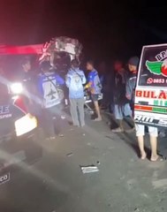 Laka Maut Bus Mini Rombongan Umrah dari Kapuas di Jalan Gubernur Syarkawi, 4 Penumpang Tewas