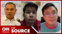 NDRRMC spokesperson Raffy Alejandro, DSWD Usec. Edu Punay and Exec. Dir. Angat Buhay Raffy Magno | The Source