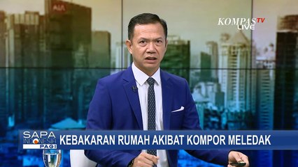Karena Kompor Meledak, Rumah Warga di Sidrap Sulsel Ludes Terbakar!