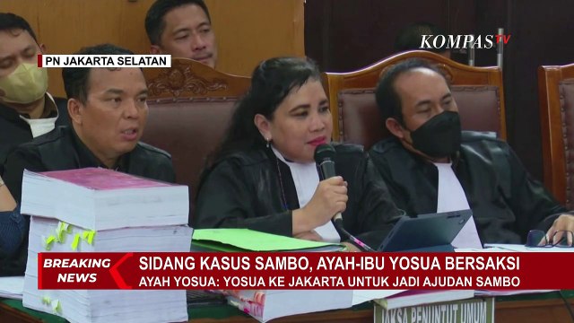 Ayah Yosua: Anak Saya ke Jakarta untuk Jadi Ajudan Ferdy Sambo
