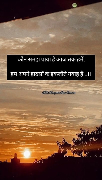 कौन समझ पाया है_Sad Shayari Status_Mohbbat Status_Whatsapp Status_@SG Shayari Love Status #shorts