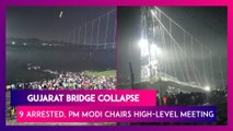 Morbi Suspension Bridge Collapse: Nine Arrested For Gujarat Tragedy; PM Narendra Modi Chairs High-Level Meeting