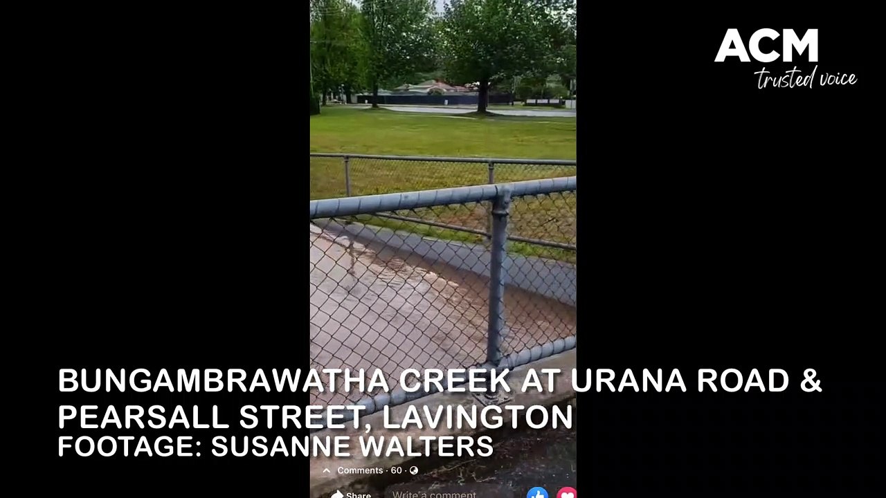 Flood and rain video compilation from the Border