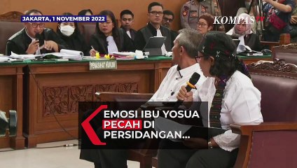 Emosional! Jawaban Menohok Ibu Brigadir J ke Kuasa Hukum Sambo-Putri