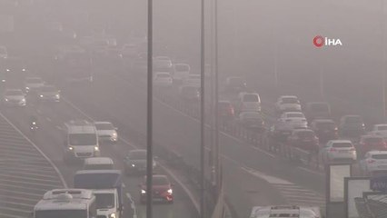İstanbul'da yoğun sis etkili oldu