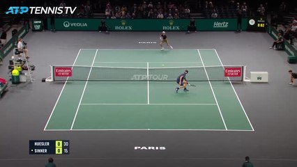 Sinner suffers shock first round Paris exit