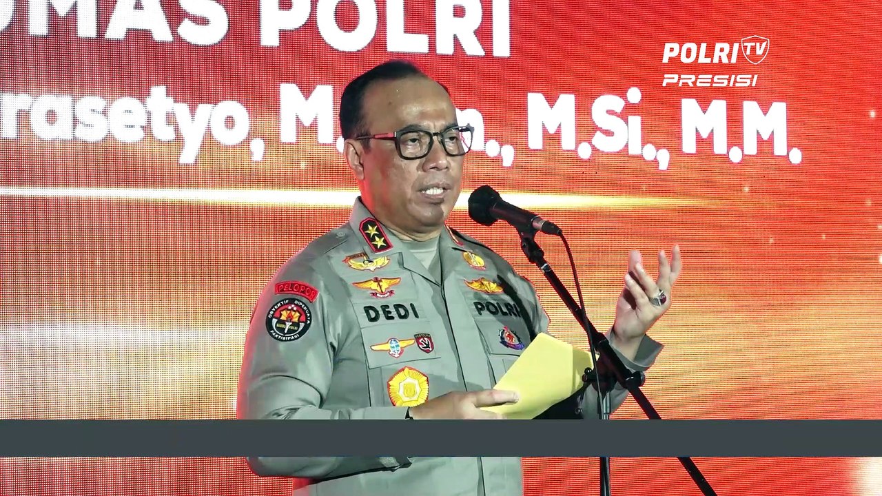 Humas Polri Menggelar Syukuran Ke-71 Dengan Tema Humas Polri Yang Presisi Bangkit Bersama Masyarakat Menuju Indonesia Maju