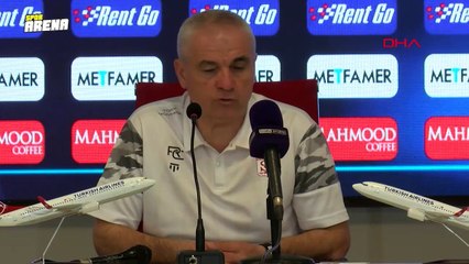 Rıza Çalımbay: "Bu mağlubiyeti hak ettik"