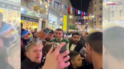 CZN Burak çöp kamyonuna bindi!