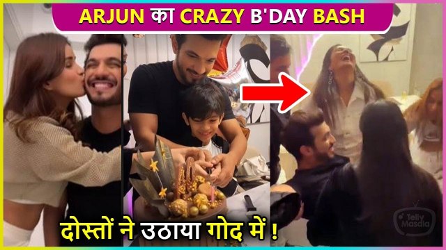 Arjun Bijlani's Crazy Birthday Bash With Mouni, Ankita, Chetna & More | Inside Videos