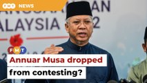 Annuar Musa says not invited to BN’s candidate unveiling tonight