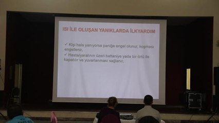 Efeler Belediyesi Personeline İş Sağlığı ve Güvenliği Eğitimi