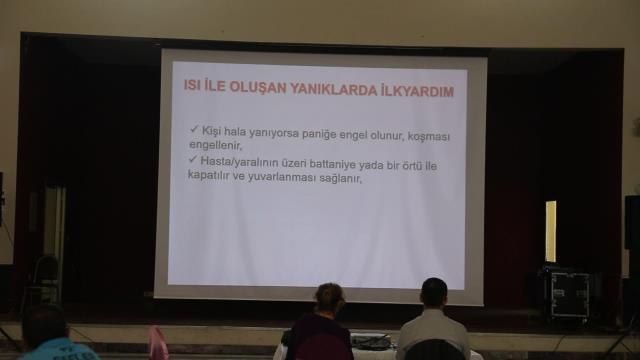 Efeler Belediyesi Personeline İş Sağlığı ve Güvenliği Eğitimi