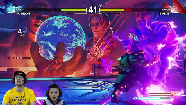 LET'S FIGHT in STREET FIGHTER 5! Doofy Butt Scratching Donuts (FGTEEV Mike & Duddy Gameplay)