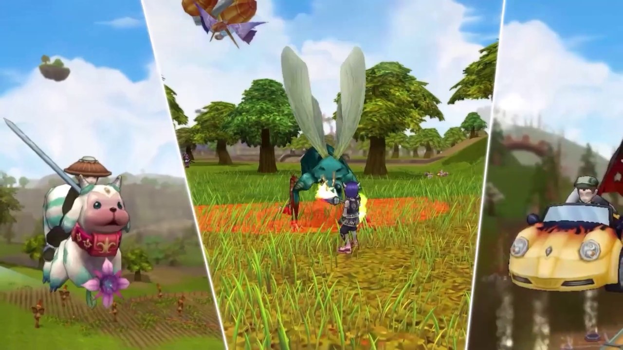 Free MMORPG Flyff Universe Launch Trailer