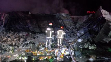 BURSA'DA SOĞUK HAVA DEPOSUNDA YANGIN; 3 İŞÇİ DUMANDAN ETKİLENDİ