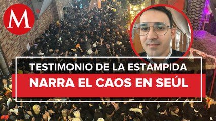 Ken Fallas, testimonio de la estampida mortal en Seúl, suman 144 muertos