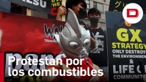 Activistas indonesios protestan contra Japón por el uso de combustibles fósiles