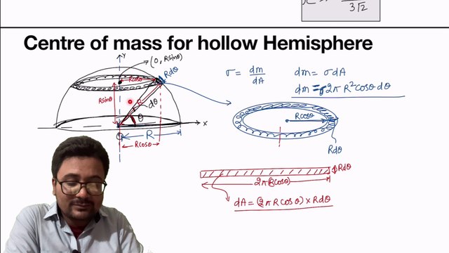 Centre of Mass | Centre of mass for Circular Arc| Portion of Disc| Hollow Hemisphere | Solid Hemisphere | Hollow Cone| Solid Cone| JEE MAINS| Advanced| NEET| CUET | CBSE| State Boards| Class 11 Physics By Dixit Sir