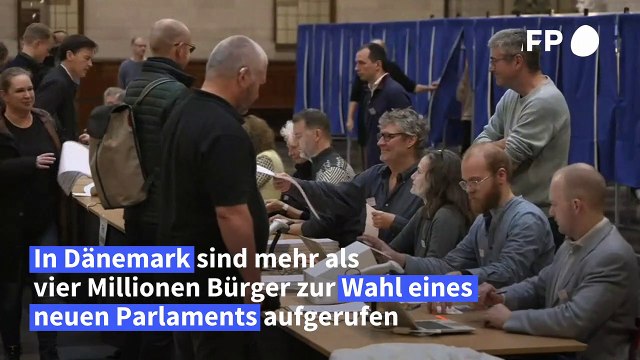 Dänen wählen neues Parlament - rechter Block könnte Mehrheit holen