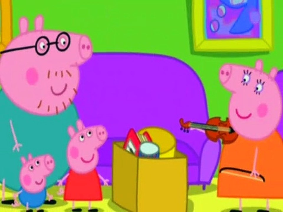 Peppa Pig S01E21 Musical Instruments