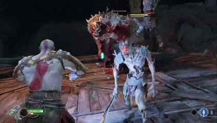 Ogre Boss Fight Gameplay 4K 60fps | God of War