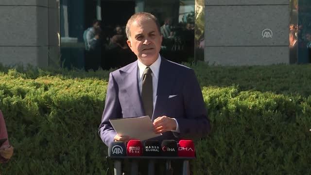 Ömer Çelik: (Başörtüsüyle ilgili anayasa değişikliği teklifi) Yarın, takvim ve zamanlaması netleşecek