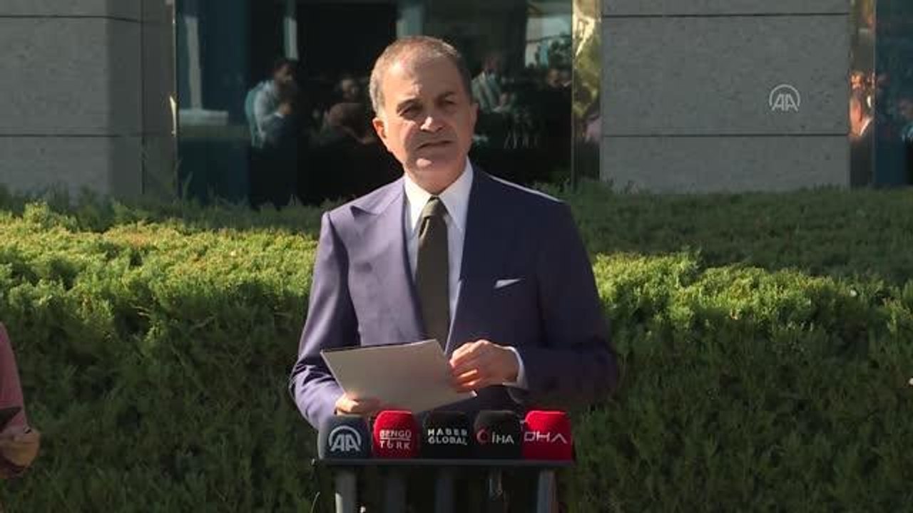 Ömer Çelik: "(Başörtüsüyle ilgili anayasa değişikliği teklifi) Yarın, takvim ve zamanlaması netleşecek"