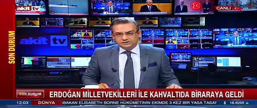 Erdoğan milletvekilleri ile kahvaltıda bir araya geldi