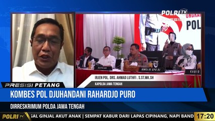 LIVE Dialog Direktur Reserse Kriminal Umum Polda Jawa Tengah Kasus Uang Palsu
