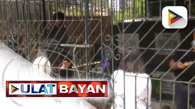 Mga sementeryo sa Baguio, dinagsa ngayong araw