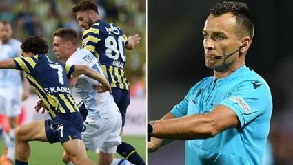 Fenerbahçe maçına atanan Ivan Bebek'i atayan UEFA'dan geri adım