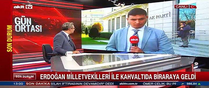 Erdoğan Milletvekilleri ile kahvaltıda bir araya geldi