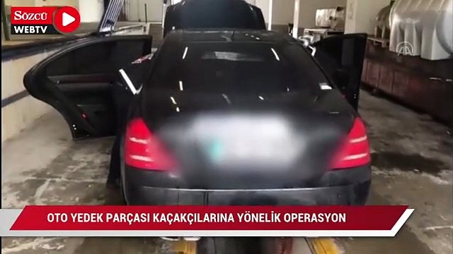 Sarp Sınır Kapısı'nda oto yedek parçası kaçakçılarına yönelik operasyon yapıldı