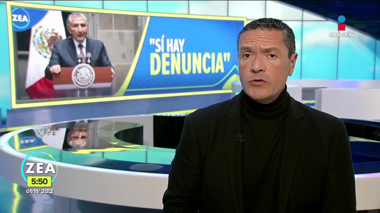 Adán Augusto asegura que sí hay una denuncia contra Felipe Calderón