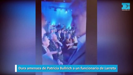Dura amenaza de Patricia Bullrich a un funcionario de Larreta