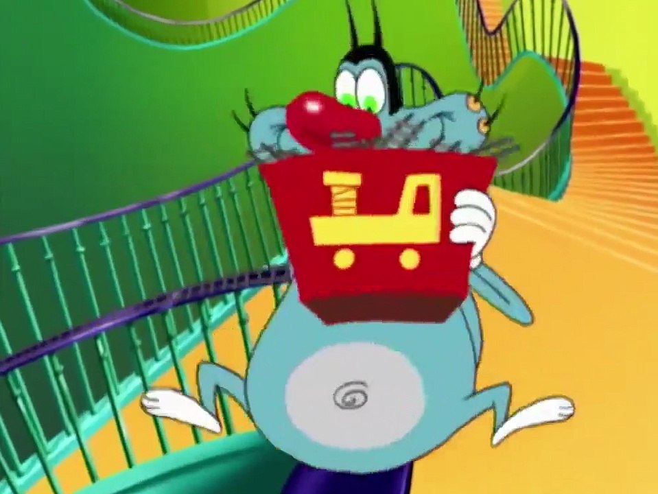 हिंदी Oggy and the Cockroaches - ONE TRACK LIFE (S01E16) - Hindi Cartoons for Kids