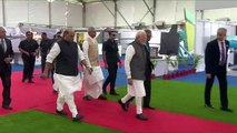 PM Modi at IAF transport aircraft manufacturing plant in Vadodara
