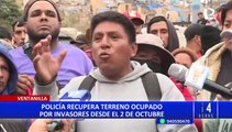 Ventanilla: municipio rechaza que funcionario haya ofrecido terrenos a invasores